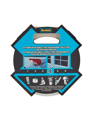 Cinta americana extremium 4, invisible, 48 mm x 20 m