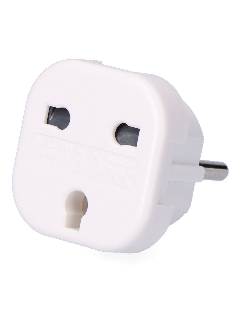 Clavija de transformación eu-inglesa (retractilado)