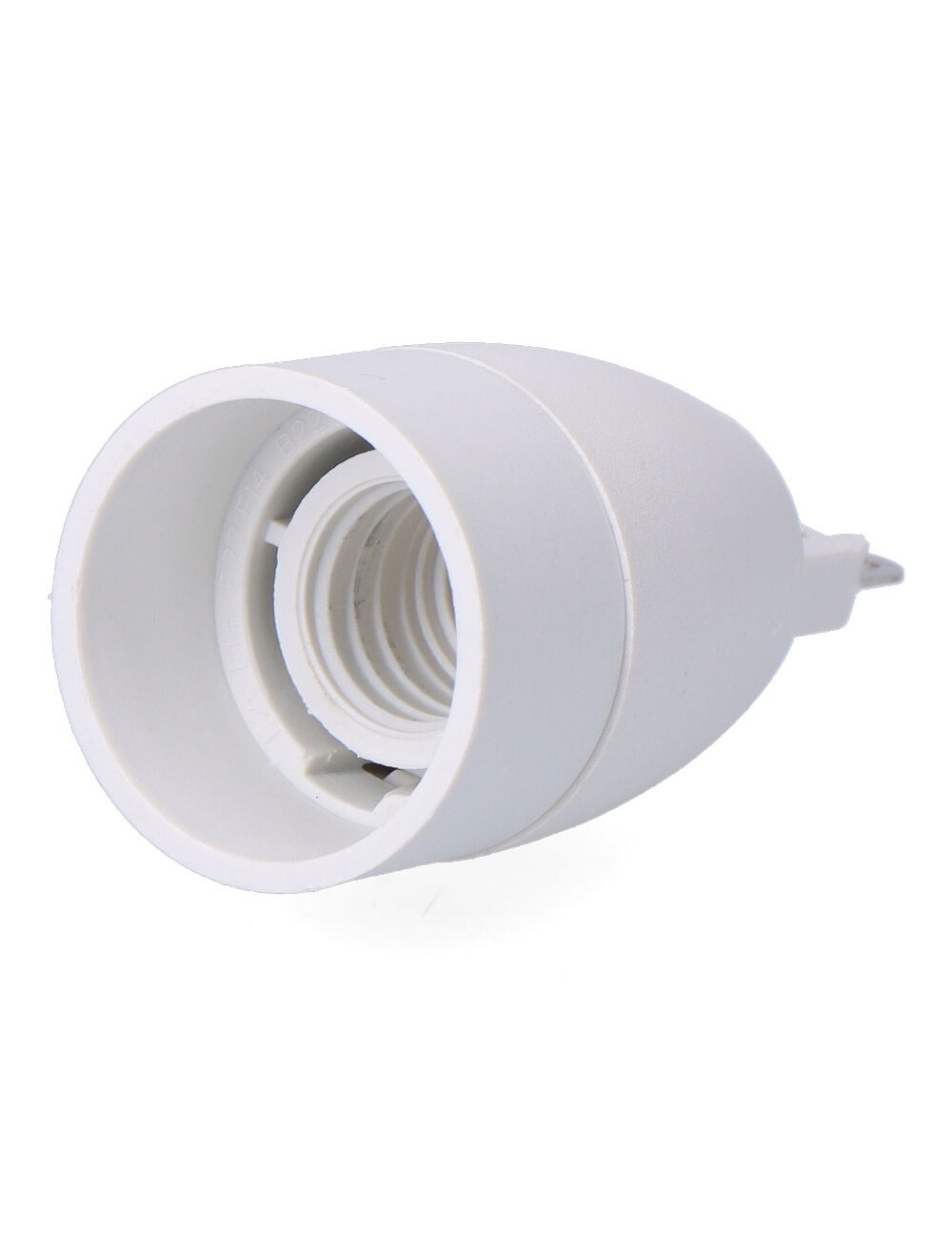 Convertidor de g9 a e14, 2 a 230 v, blanco, ø30 x 57 mm (retractilado)