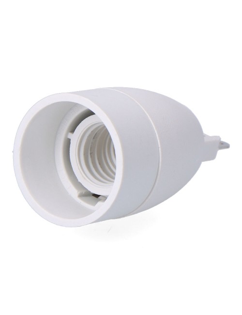 Convertidor de g9 a e14, 2 a 230 v, blanco, ø30 x 57 mm (retractilado)