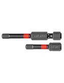 1PC 1/4" HEX6 PUNTA DE IMPACTO 30MM
