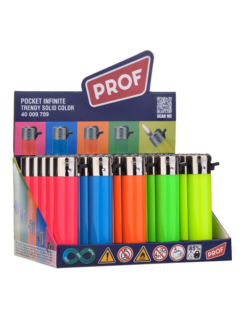 Encendedor de piedra, colores surtidos fluor