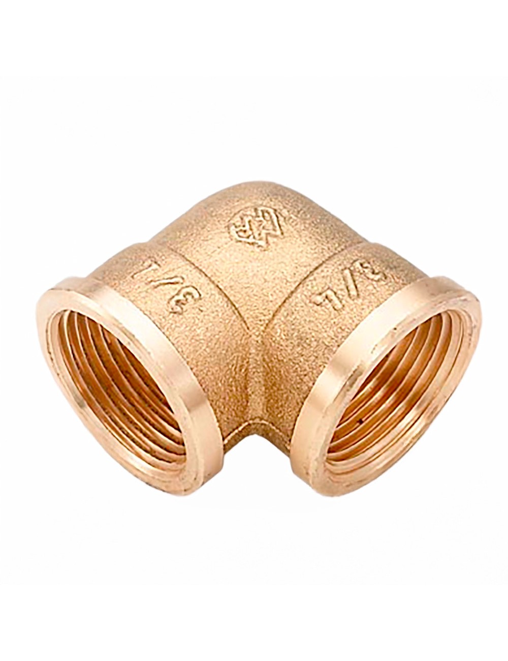 Codo h-h 3/4" latón