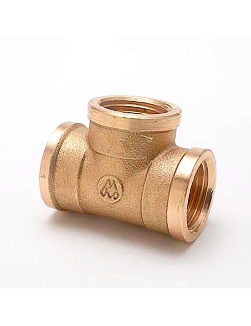 Te h-h-h 3/8" latón