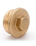 Tapon ciego m 3/4" latón