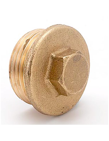 Tapon ciego m 3/4" latón
