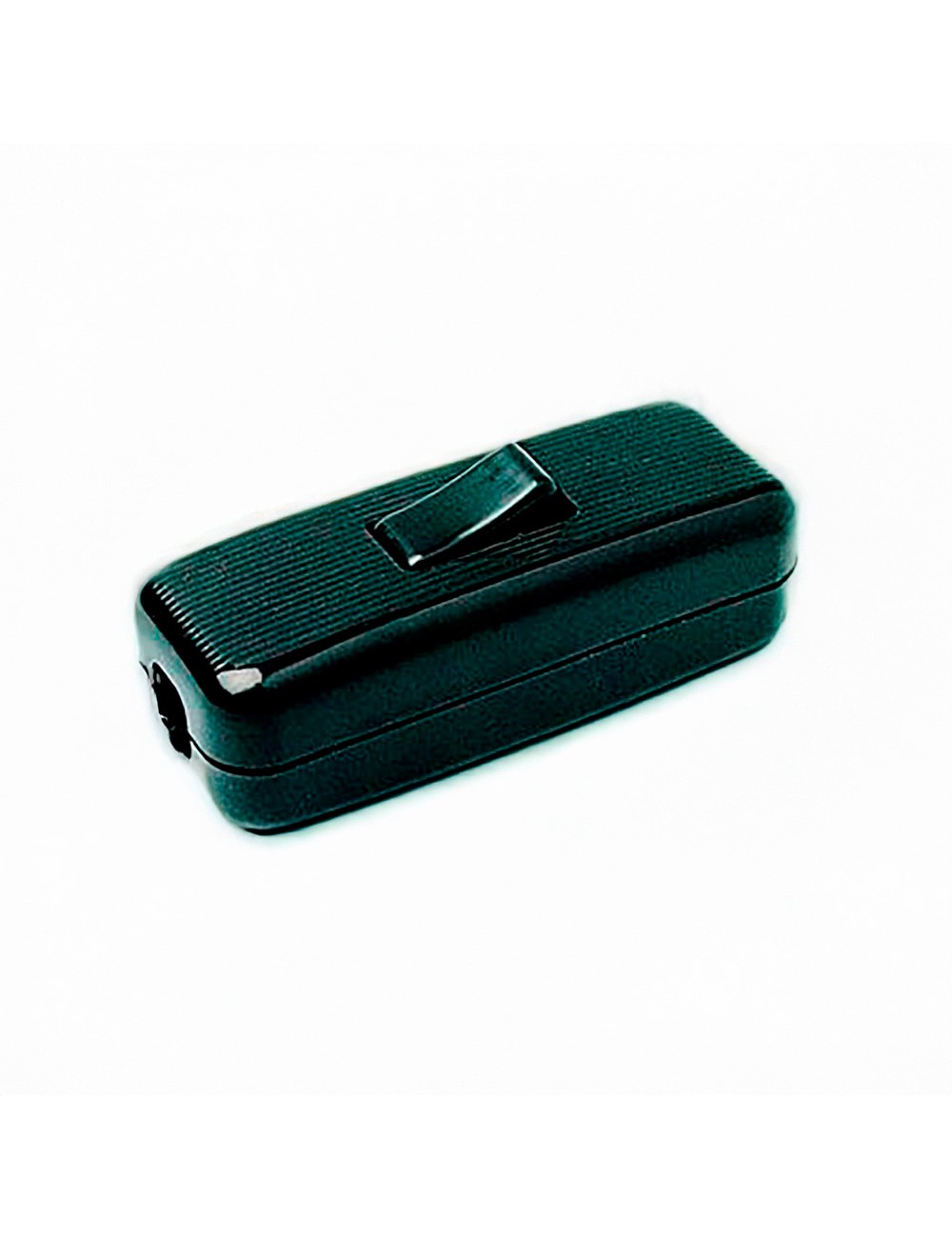 Interruptor de paso unipolar 2a negro (retractilado)