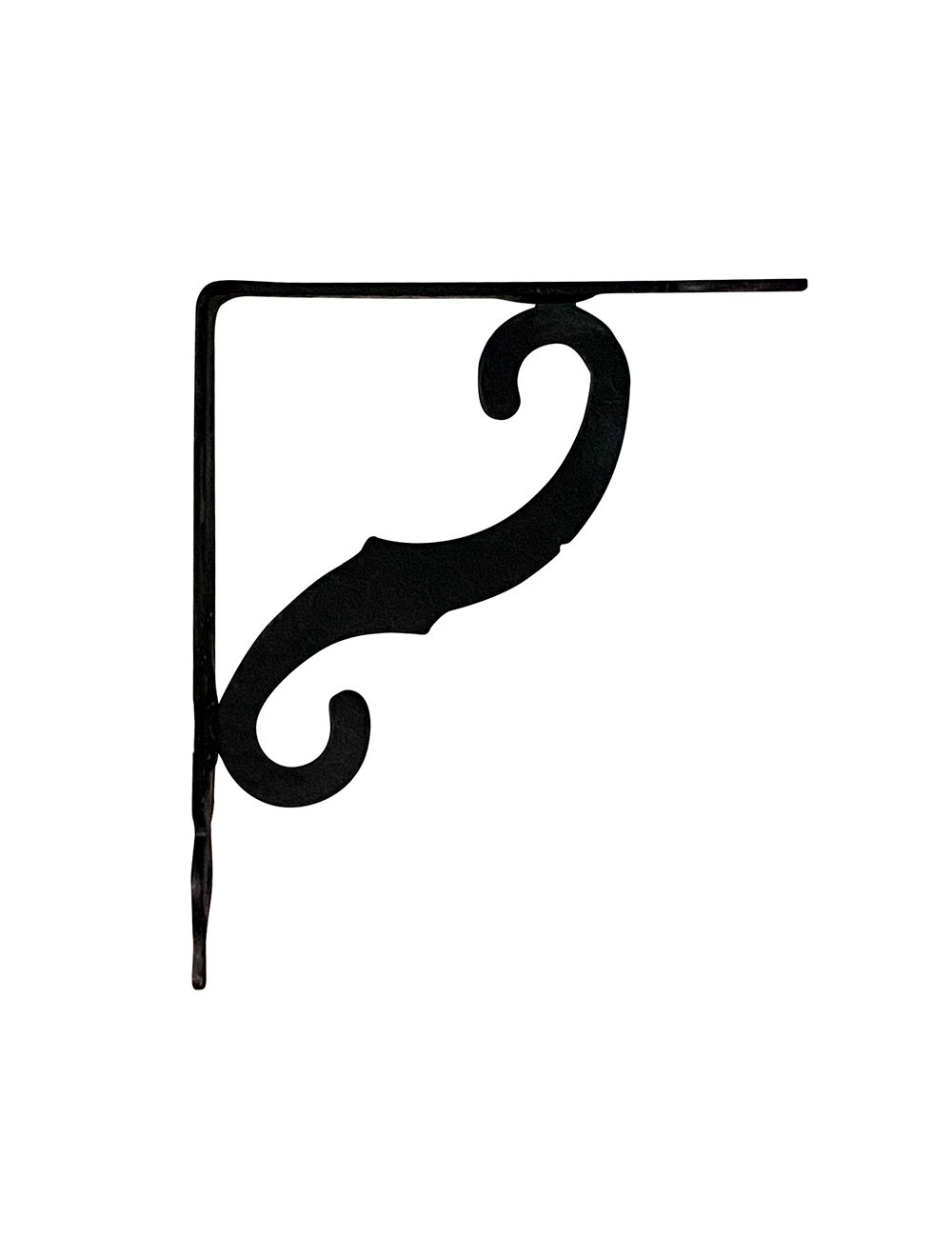 Escuadra ornamental plm05 negro 200 x 150 mm