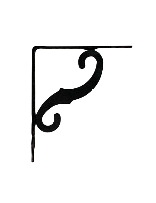 Escuadra ornamental plm05 negro 230 x 190 mm