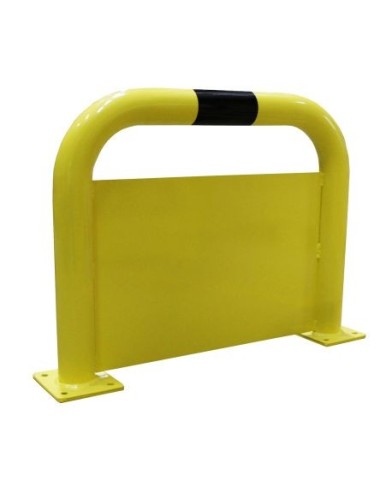 BARRERA PROTECCIÓN BARP6075NJ C/CHAPA ANTIGOLPES - NEGRO/AMARILLO Ø76mm