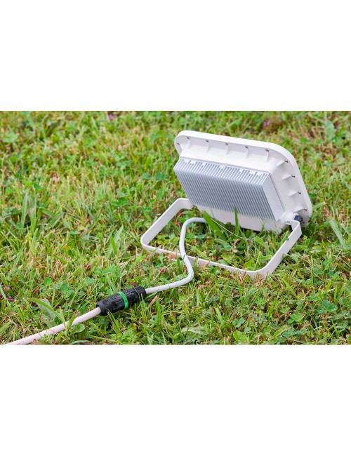 Conector estanco ip68 lineal 2 polos + tierra