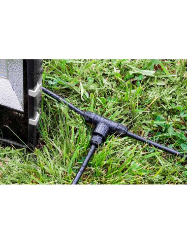 Derivador t estanco ip68 2 polos + tierra