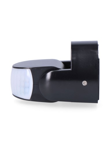 Sensor de movimiento y crepuscular 15 m ip65 negro