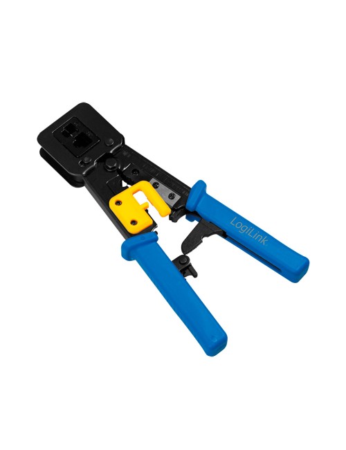 Crimpadora para conectores dobles rj11/12/45 y mp0027