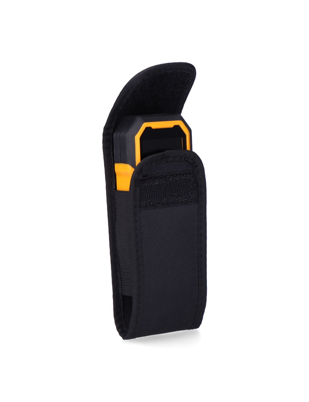 Medidor láser con funda 5,2 x 2,4 x 12,3 cm