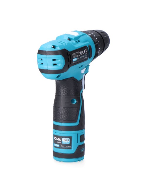 Kit taladro percutor 12 v con accesorios, bateria y cargador