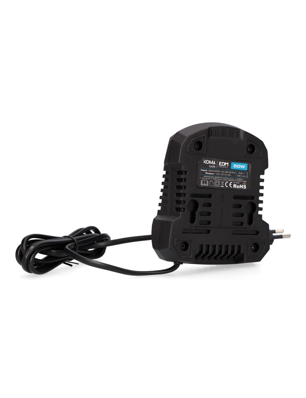 Cargador de bateria 2.0 ah 12 v, 50 w