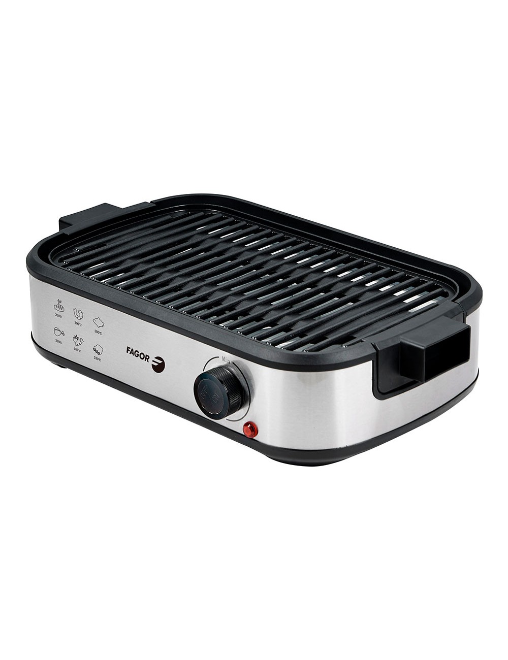 Parrilla eléctrica smokeless con extractor de humo 1800 w 44 x 27 x 10,5 cm