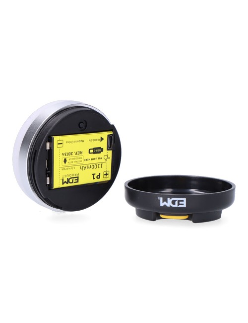 Linterna imantada led 260 lm 3cct 6500 / 7000 / 2900 k ip44 3 w bateria recargable 1100 mah ø 66 x 40 mm