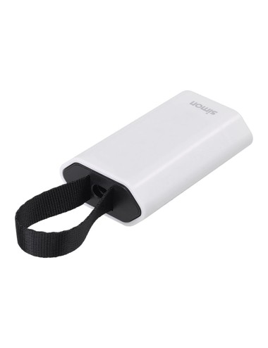 Base móvil 2p+tt schuko salida frontal 10 a 250 v~ facil extraccion blanca