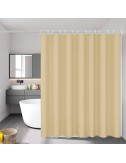 Cortina de baño basic beige 140 x 180 cm