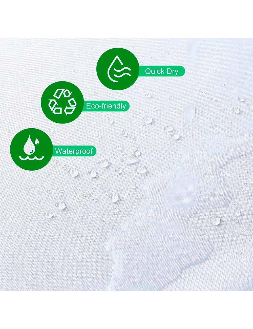 Cortina de baño basic blanca 180 x 180 cm