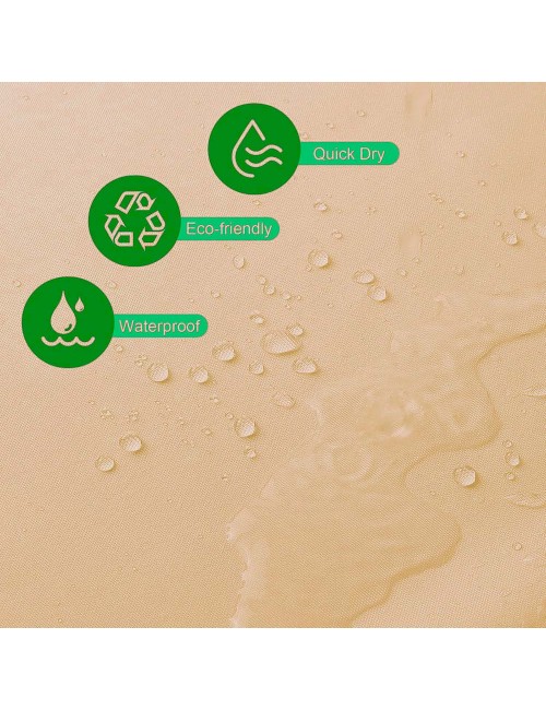 Cortina de baño basic beige 180 x 180 cm