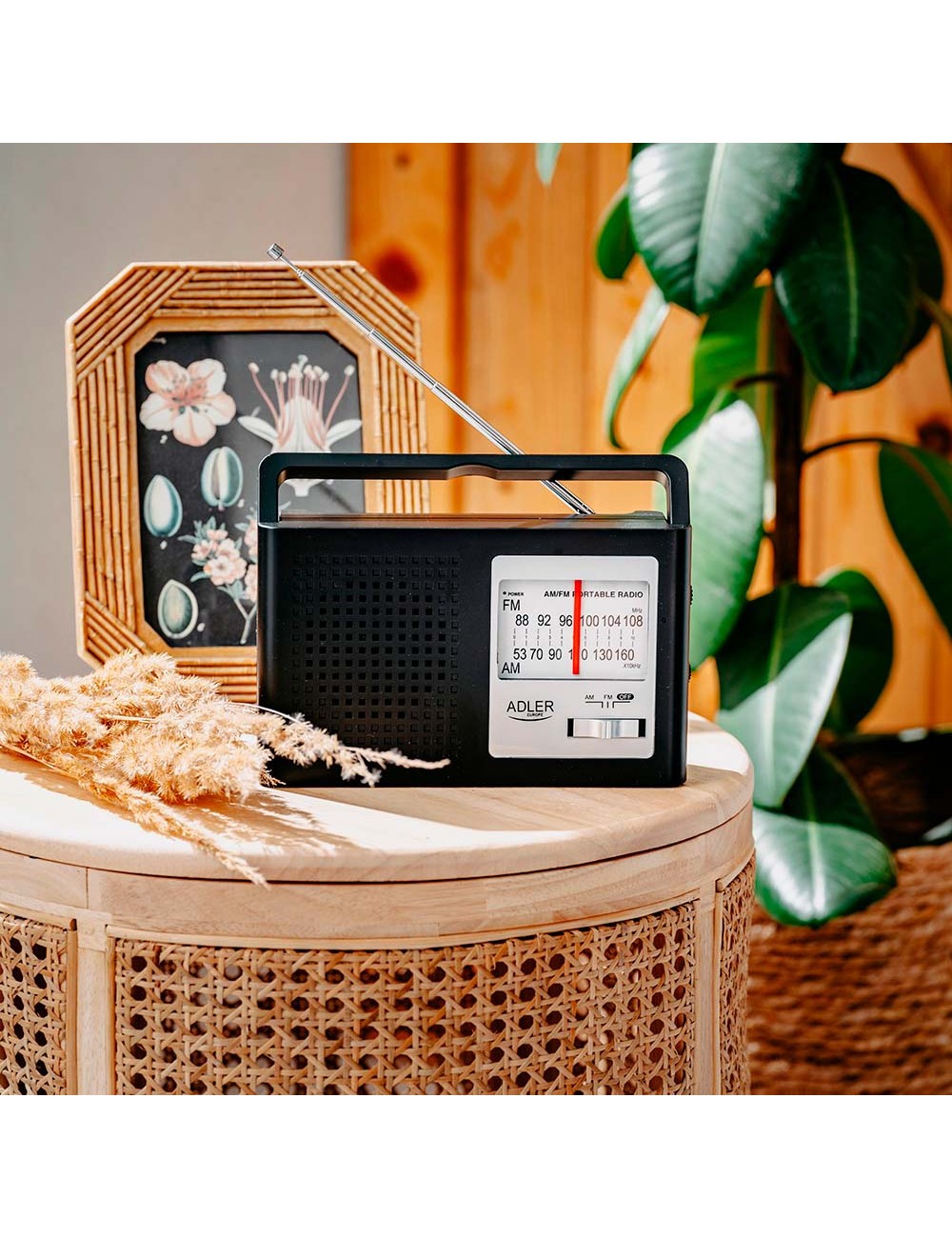 Radio am/fm ad 1909, 15,5 x 21 x 6 cm