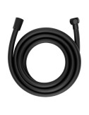 Flexo de ducha design 175 cm negro mate
