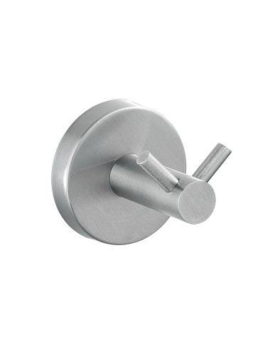 Percha doble bosio de acero inoxidable