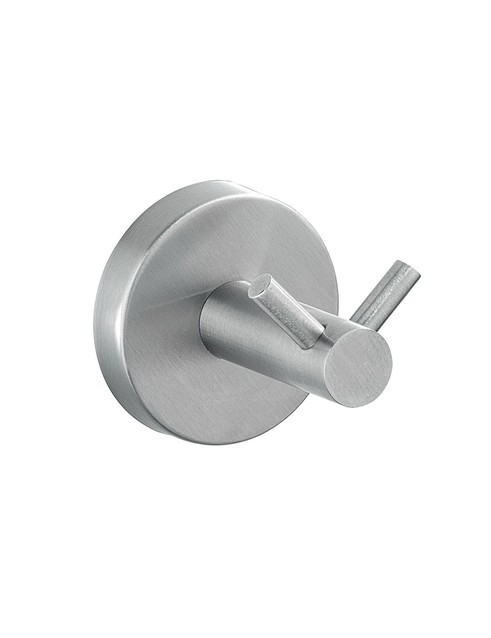 Percha doble bosio de acero inoxidable