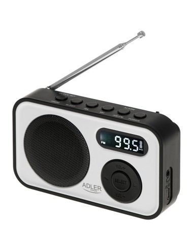 Radio digital pll am/fm ad 1906, 12,5 x 3 x 7,5 cm
