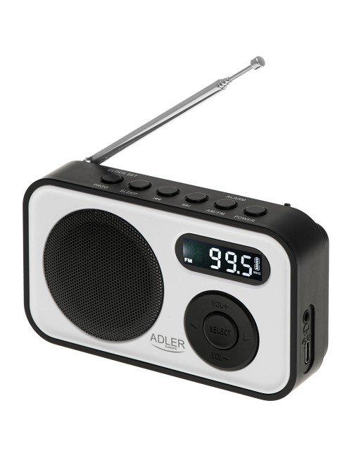 Radio digital pll am/fm ad 1906, 12,5 x 3 x 7,5 cm