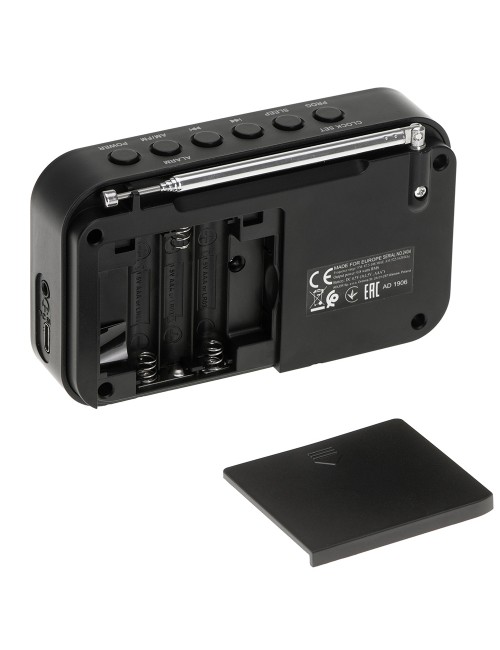Radio digital pll am/fm ad 1906, 12,5 x 3 x 7,5 cm
