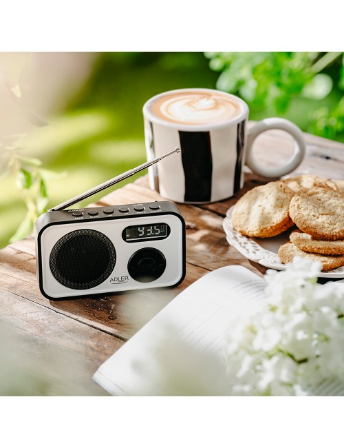 Radio digital pll am/fm ad 1906, 12,5 x 3 x 7,5 cm