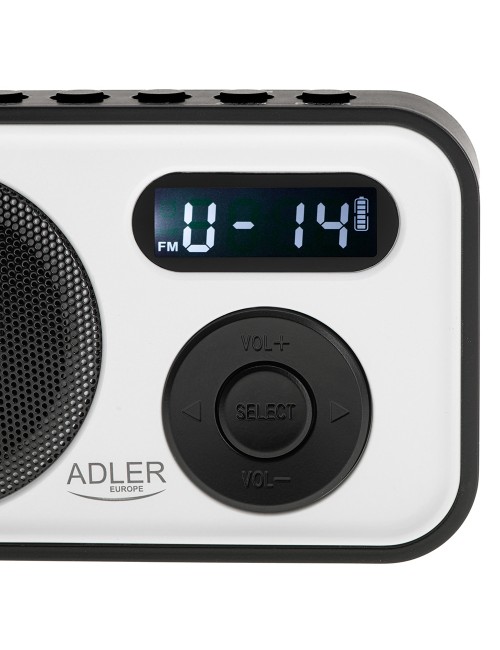 Radio digital pll am/fm ad 1906, 12,5 x 3 x 7,5 cm