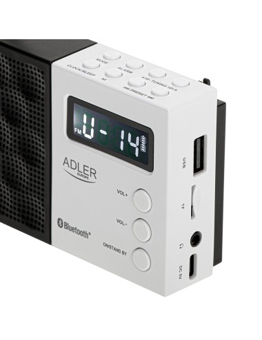 Radio digital pll fm ad 1908, 12,5 x 3 x 7 cm