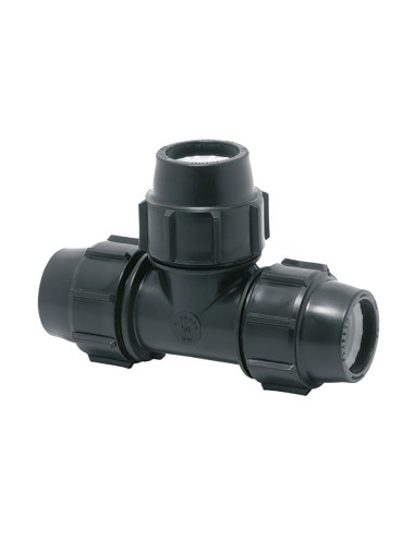 Conexión t igual 32 mm polipropileno