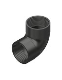 Codo 90° rosca hembra polipropileno 1/2"