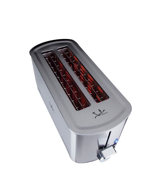 Tostadora inox. con 2 ranuras 1400 w