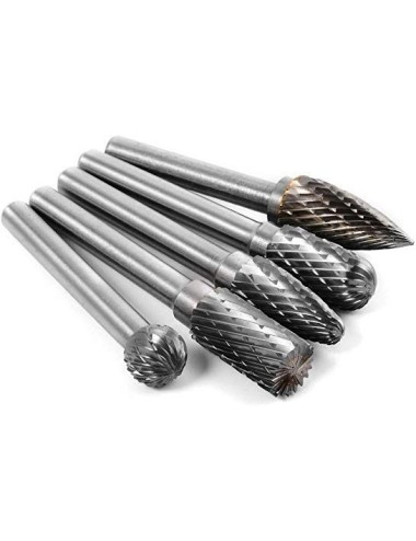 FRESA ROTATIVA CILÍNDRICA RADIAL METAL DURO HM4 MM 12X25