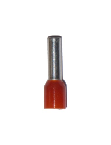 Puntera aislada 04,00 mm, naranja, 100 uds