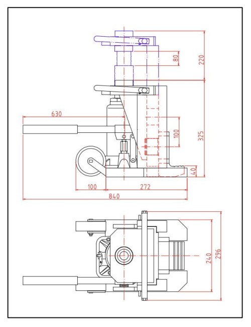 GATO UÑA MH 20 - 20T/12T. GATO UÑA MH 20 T