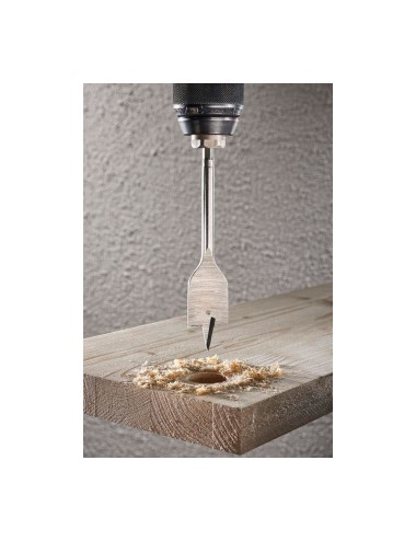 Broca de pala, vástago hexagonal, ø30,00 x 152 mm