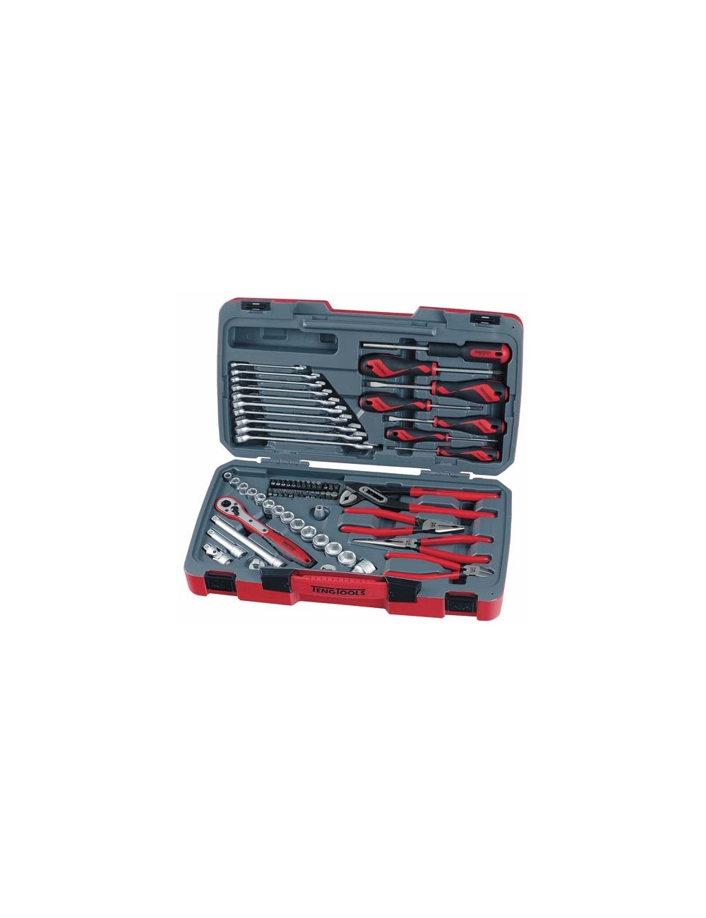 Juego de Llaves de Vaso Combinadas 3/8"   T3867 67 Piezas