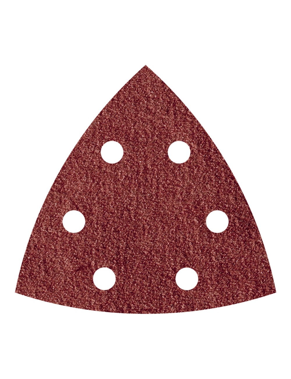 Hoja lija triangular autoadhesiva para madera/metal, 95 mm, grano 240, 5 uds