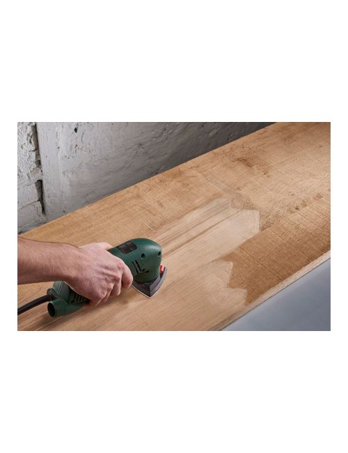 Hoja lija triangular autoadhesiva para madera/metal, 95 mm, grano 240, 5 uds