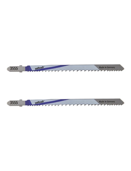 Hoja de sierra de calar bimetal 130 mm vástago t 2 uds