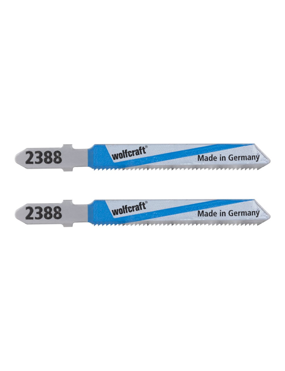 Hoja de sierra de calar bimetal 075 mm vástago t 2 uds