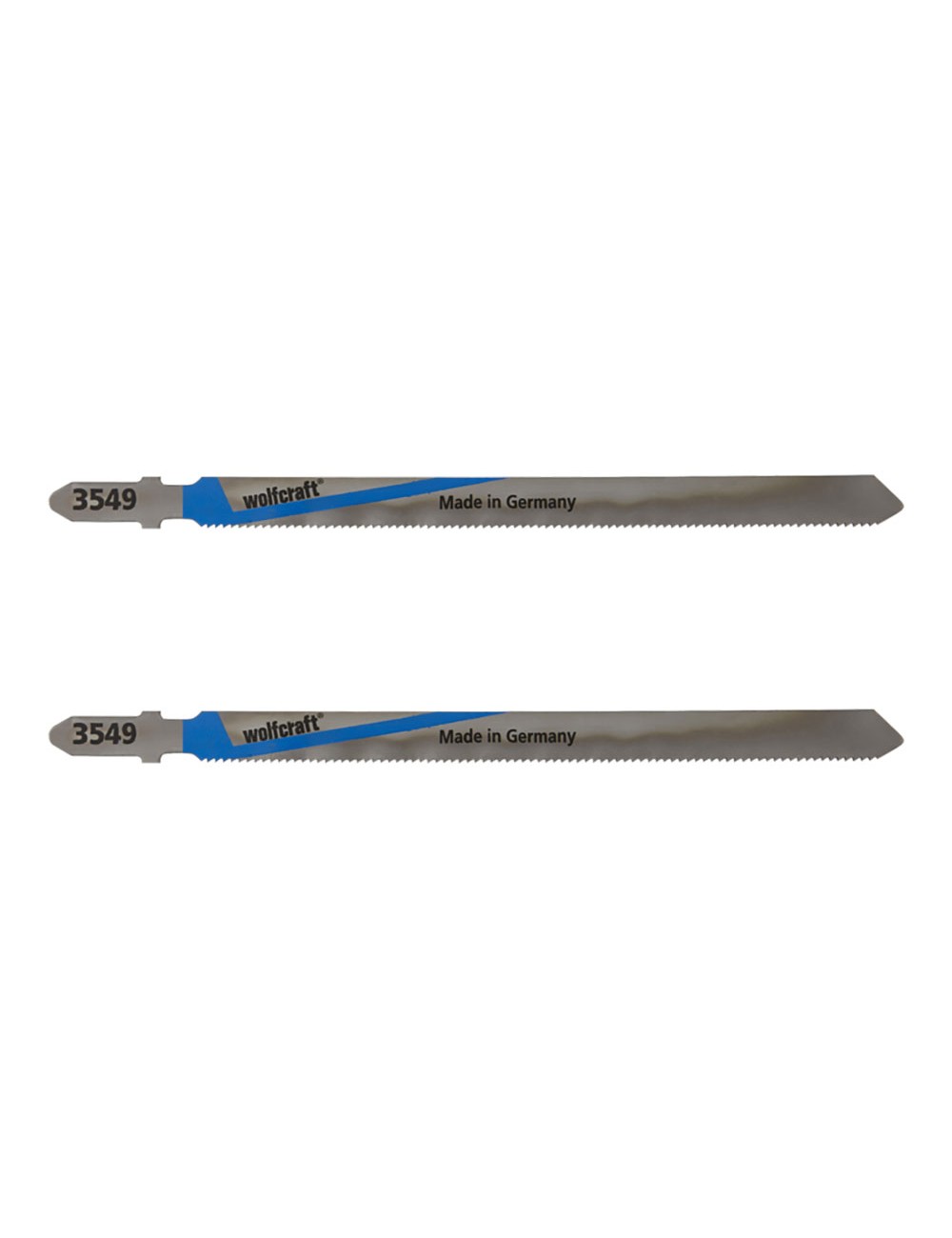 Hoja de sierra de calar hss 130 mm vástago t metal 2 uds